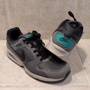 Nike Air Max Coliseum Racer Grey Black Teal Athletic Shoes Size 14 US Sneakers